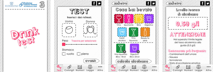 App "Drink Test"