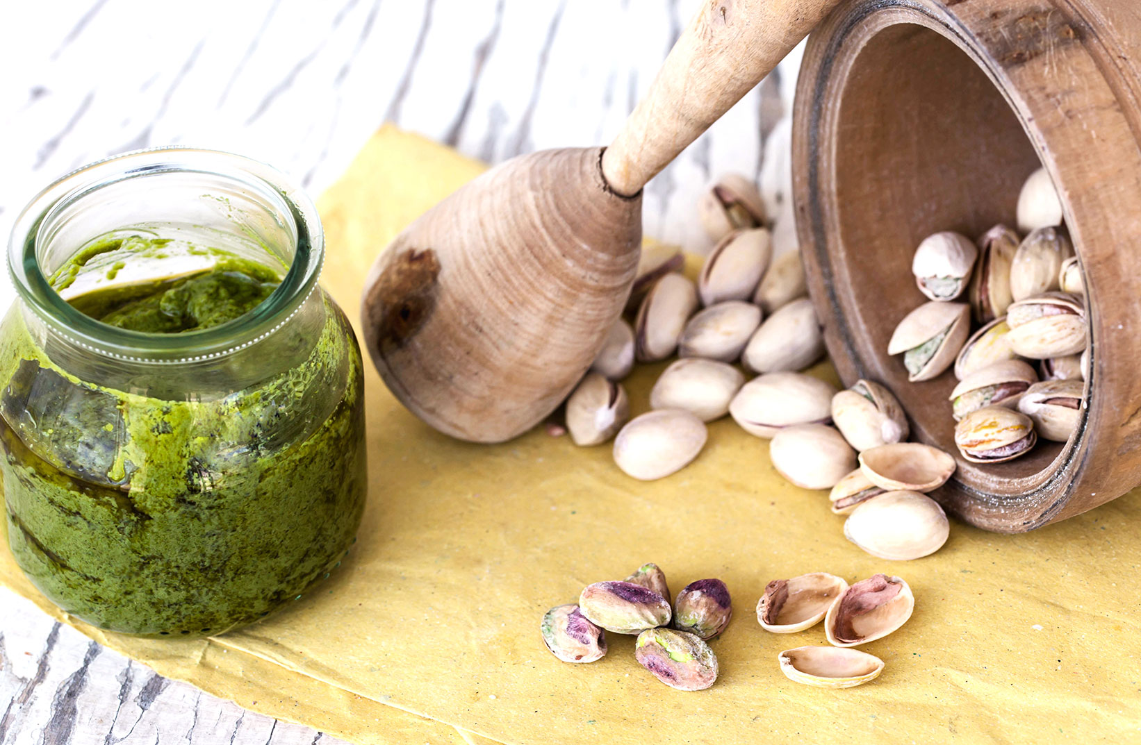 Ricetta Pesto di pistacchi Fondazione Umberto Veronesi