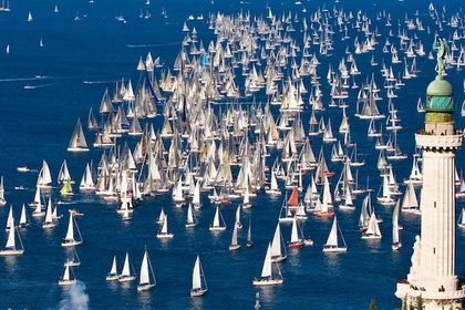 Con la delegazione di Trieste alla 46esima edizione della Barcolana