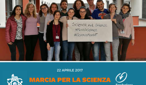 I ricercatori della Fondazione Umberto Veronesi in marcia per difendere la scienza 
