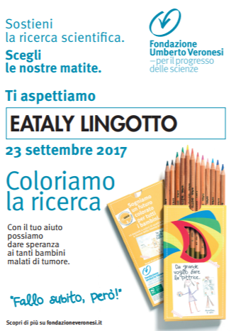 A Torino matite colorate per la ricerca sui tumori pediatrici