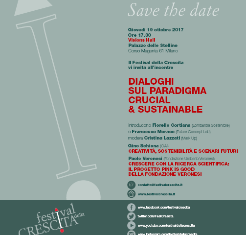 La Fondazione Veronesi al «Festival della Crescita» a Milano