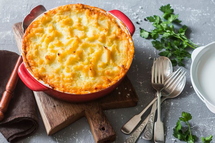 Crema di miglio con zucca e lenticchie