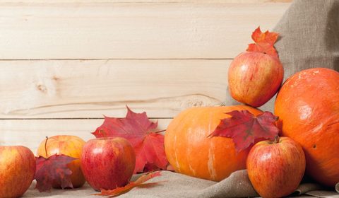 Torta di zucca e mele