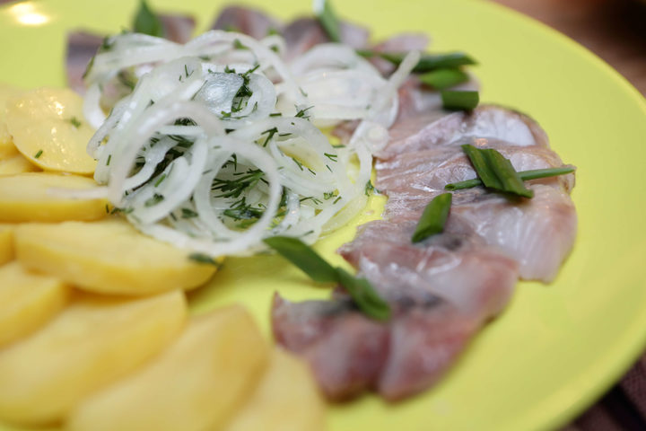 Tortino di patate e aringhe