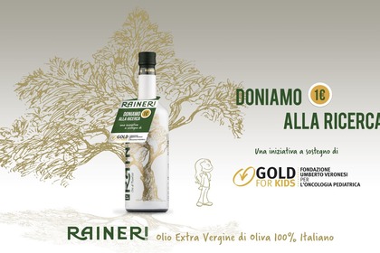 Olio Raineri per la lotta ai tumori infantili
