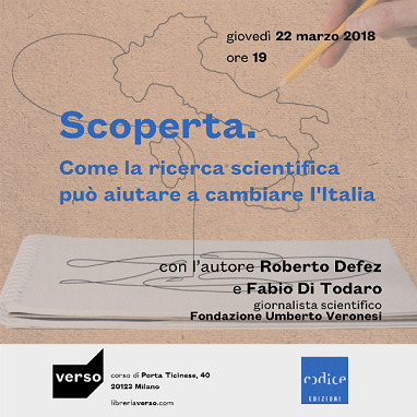 Giovedì a Milano la presentazione del libro di Defez 