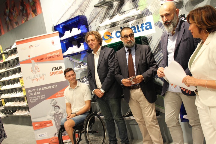 A Trieste una partita di basket per parlare di sport e disabilità