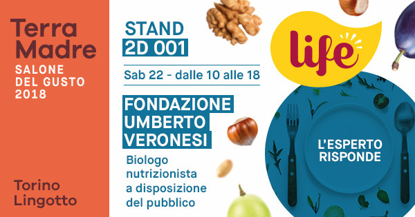 Salone del Gusto 2018: incontro con la nutrizionista
