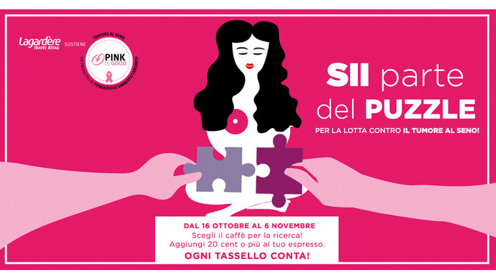 Un «espresso rosa» a fianco delle donne contro il tumore al seno