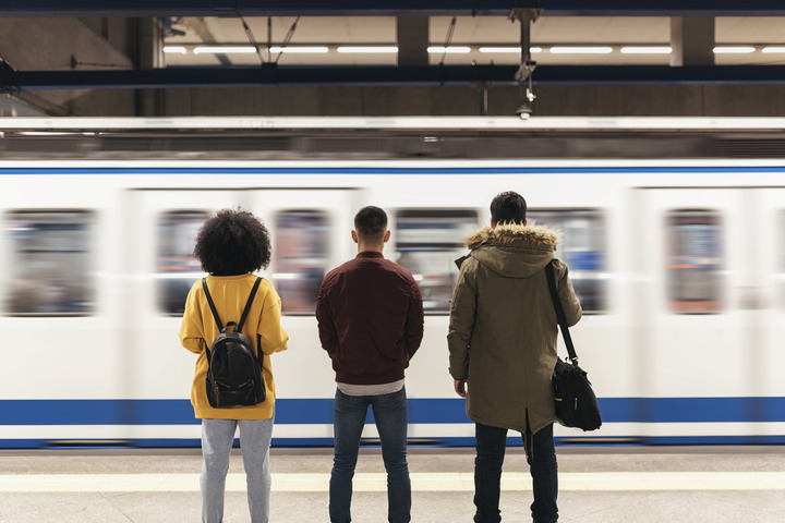 L'influenza è più facile se si prendono i mezzi di trasporto