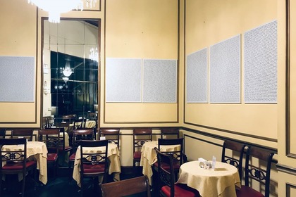 Al Caffè Cucchi le opere di Moreno Gentili per l'oncologia pediatrica