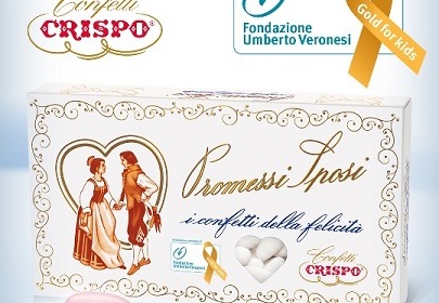 Crispo al fianco dei bambini colpiti da tumore