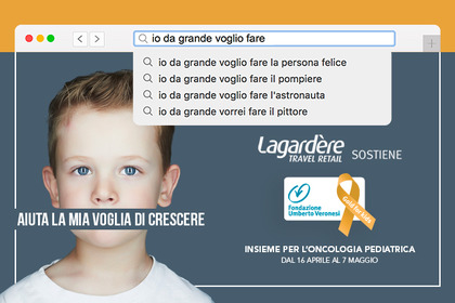 Lagardère Travel Retail a sostegno di Gold for Kids