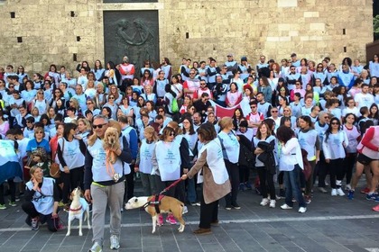 La «camminata» di Teramo per sostenere la ricerca scientifica