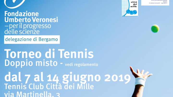 A Bergamo un torneo di tennis per la ricerca sui tumori pediatrici
