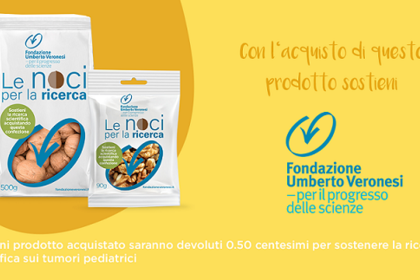A febbraio tornano "Le noci per la ricerca"