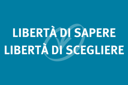 I QUADERNI - LIBERTÀ DI SAPERE, LIBERTÀ DI SCEGLIERE