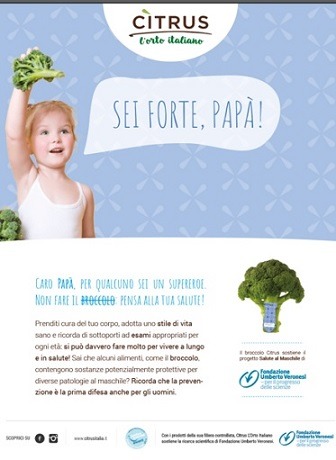 Tornano i broccoli di Citrus «griffati» E. Marinella