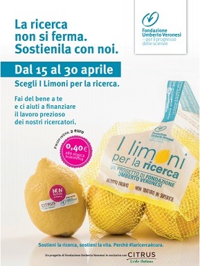 Da «I Limoni per la Ricerca» un aiuto per la ricerca sul cancro