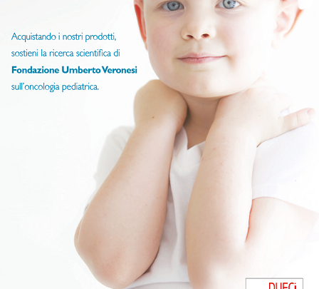 DUECi Milano con Fondazione Veronesi contro i tumori pediatrici