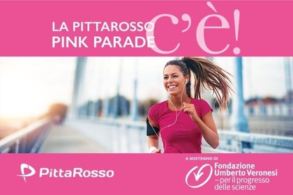 La PittaRosso Pink Parade c'è! Il 18 ottobre si corre in tutta Italia