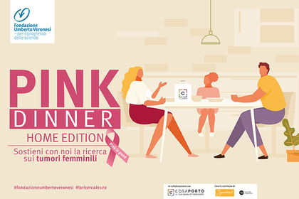 Le Pink Dinner per sostenere la ricerca sui tumori femminili