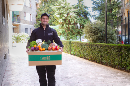 Con Cortilia per promuovere ricerca e sana alimentazione