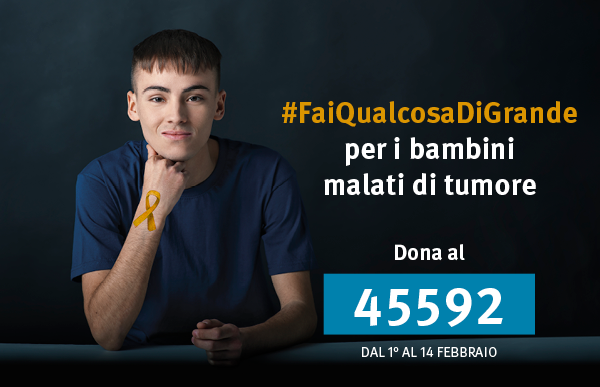 Torna l'sms solidale a sostegno della lotta contro i tumori pediatrici