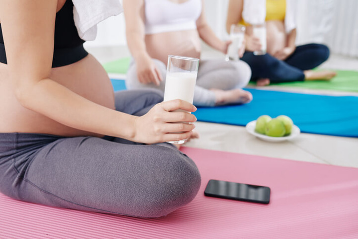 Una donna sportiva può mangiare di più durante la gravidanza?