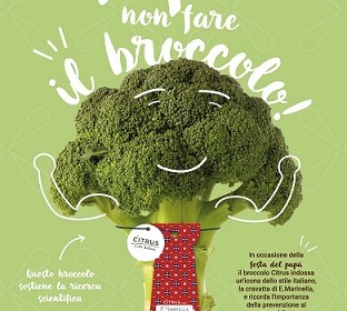 Per il 19 marzo regala un...broccolo con la cravatta al tuo papà
