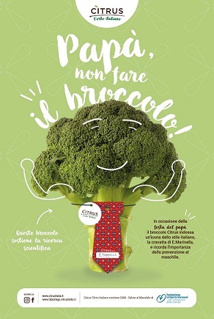 Per il 19 marzo regala un...broccolo con la cravatta al tuo papà