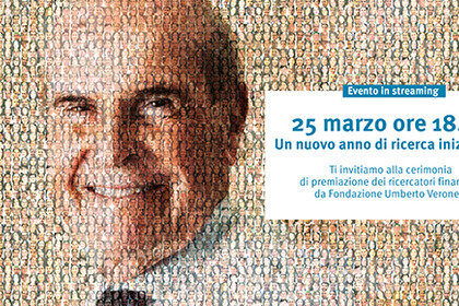 Cerimonia di premiazione dei 133 ricercatori sostenuti da Fondazione Veronesi nel 2021