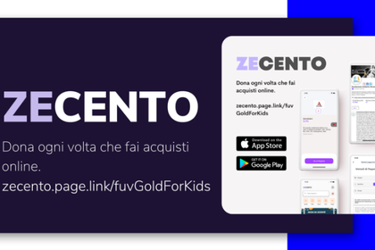 Sostenere la ricerca mentre fai acquisti? Con Zecento da oggi puoi!