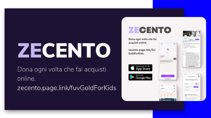 Sostenere la ricerca mentre fai acquisti? Con Zecento da oggi puoi!