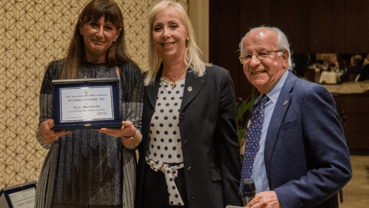 Vera Martinella vince il premio UNAMSI 2021
