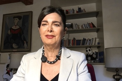 Il messaggio di Laura Boldrini - Cerimonia finanziamenti alla Ricerca Fondazione Umberto Veronesi 2022