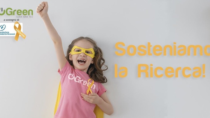 Green a sostegno della ricerca sui tumori pediatrici