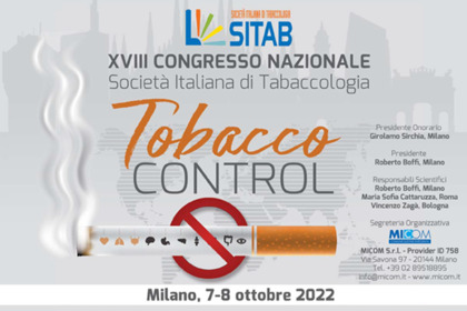 Al via il congresso nazionale dedicato al fumo