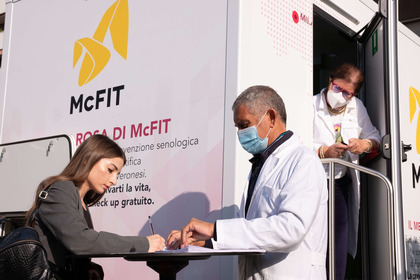 Le palestre McFit a fianco di Fondazione Veronesi nella lotta ai tumori femminili