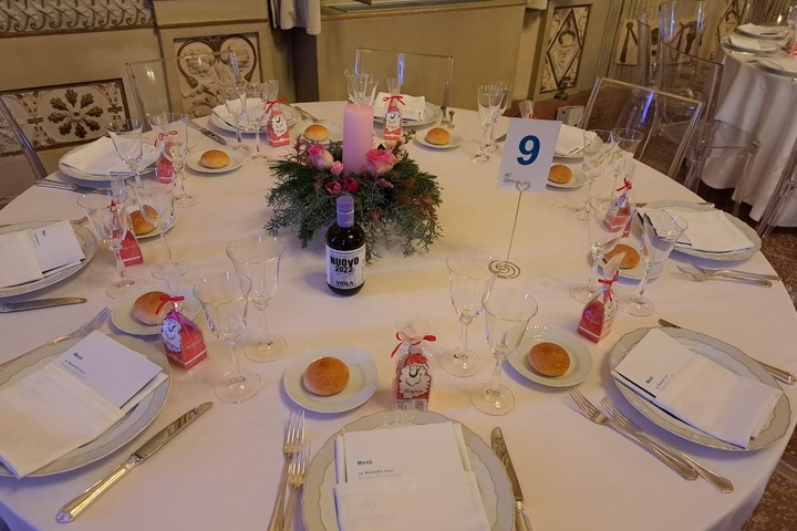 Cena benefica a sostegno dell'oncologia femminile, 29 novembre 2022, Bologna 