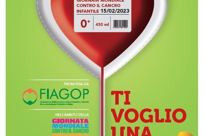 Donare sangue aiuta i bambini in cura per un tumore