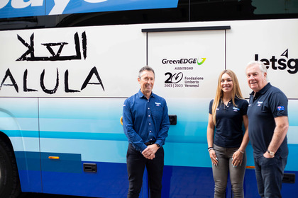 Team Jayco AlUla al fianco di Fondazione Umberto Veronesi 