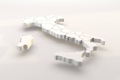 La mappa dei centri dedicati alla cura dei disturbi della nutrizione e dell’alimentazione (Fonte: ISS)