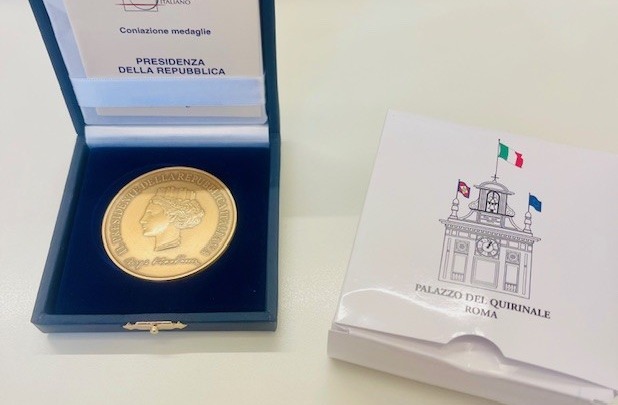 A Fondazione Veronesi la medaglia del Presidente Mattarella