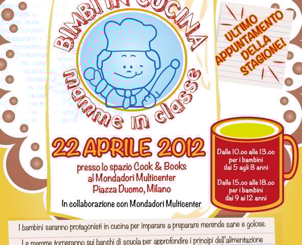 Ultimo appuntamento con Bimbi in Cucina