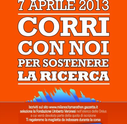 Corri anche tu per la ricerca: partecipa alla Milano City Marathon con Fondazione Veronesi