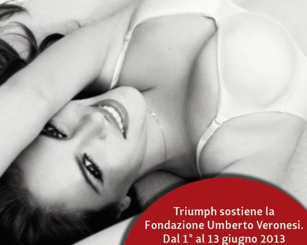 Triumph e Fondazione Veronesi ancora una volta insieme per sostenere la ricerca