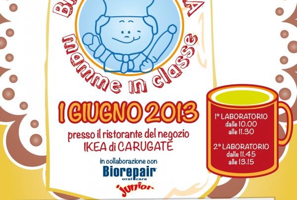 Bimbi in cucina, mamme in classe all'Ikea di Carugate