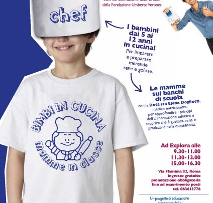 Due nuovi appuntamenti con "Bimbi in cucina, mamme in classe"